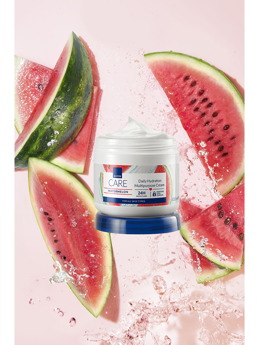 Badem Sütü Avokado Özü İçeren ve Karpuz Kokulu Üçlü Çok Amaçlı Krem Paketi-3