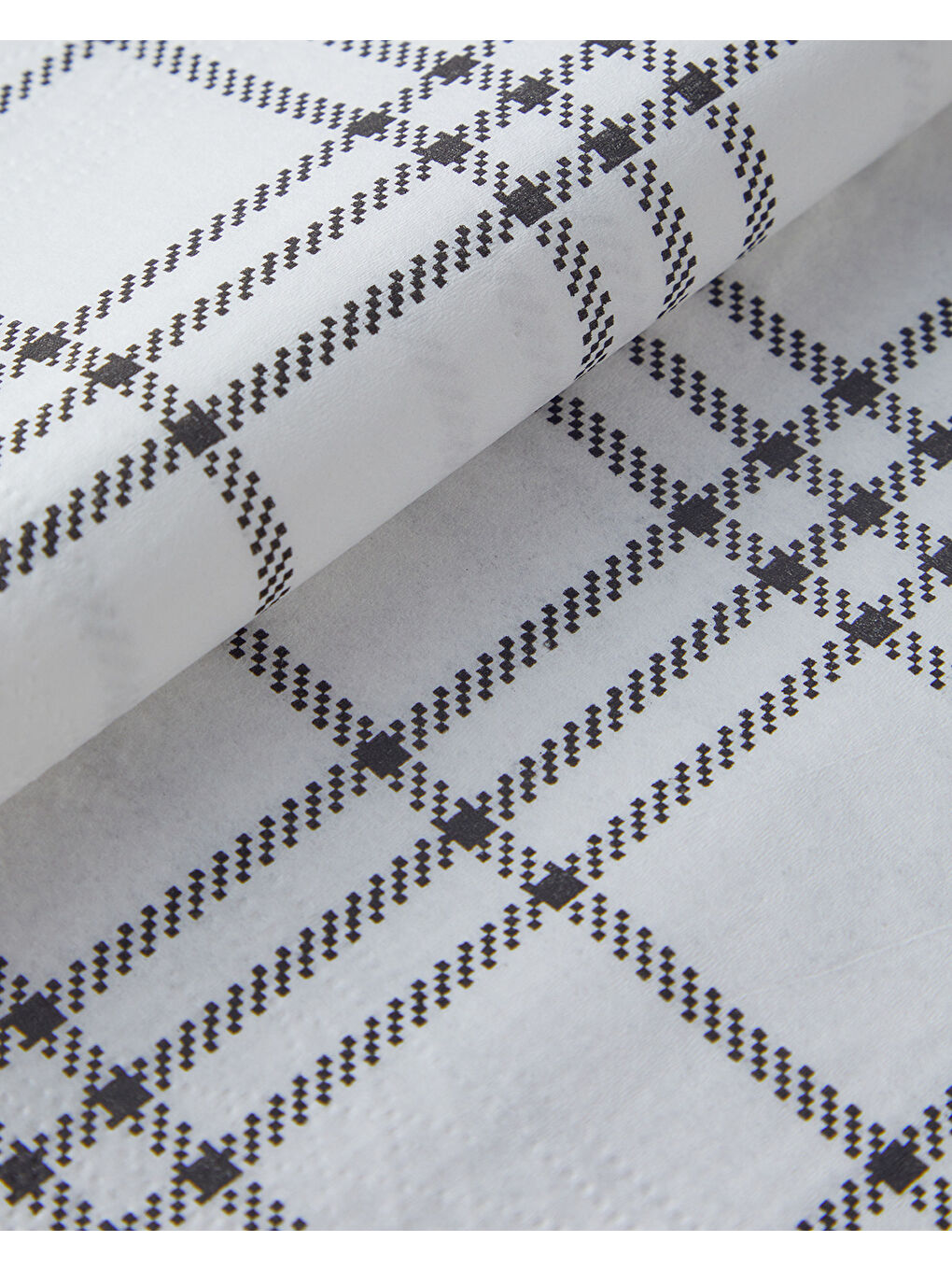 Blockify Kağıt 20'li Kağıt Peçete 33x33 cm Siyah - Beyaz-2