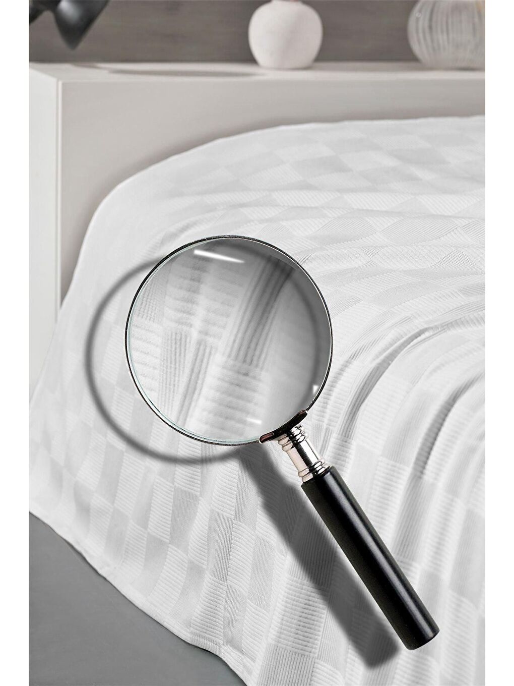 Anemon Serisi Otel Pikesi 200x230 Beyaz Kırmızı-1