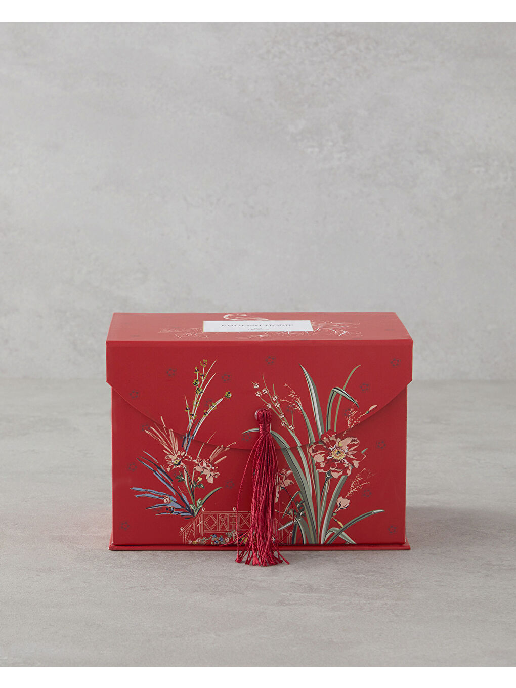 Edenic New Bone China Kupa 460 ml Kırmızı-1