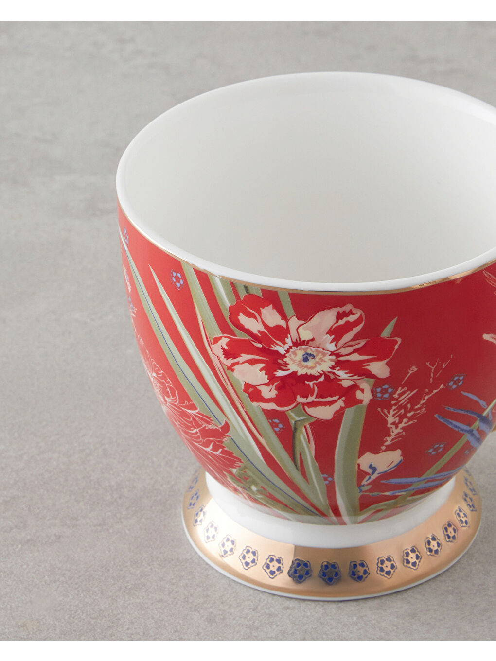 Edenic New Bone China Kupa 460 ml Kırmızı-2