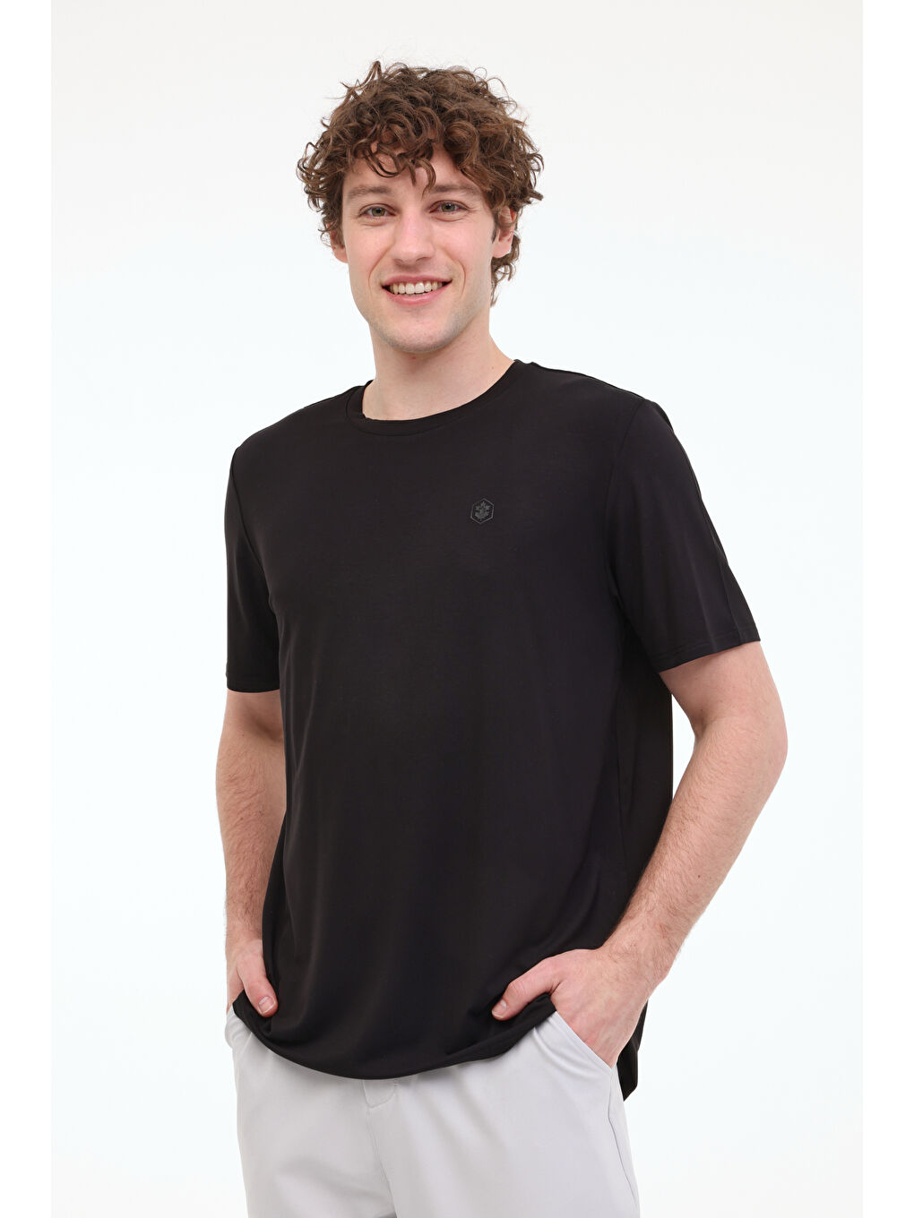 ML BAMBO 11BAM01 5FX Siyah Erkek Kısa Kol T-Shirt