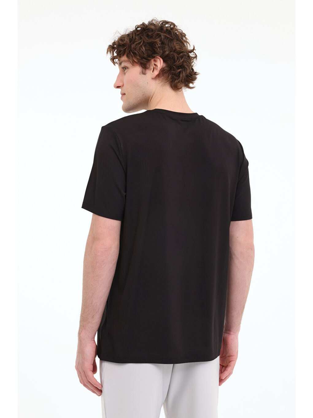 ML BAMBO 11BAM01 5FX Siyah Erkek Kısa Kol T-Shirt-1