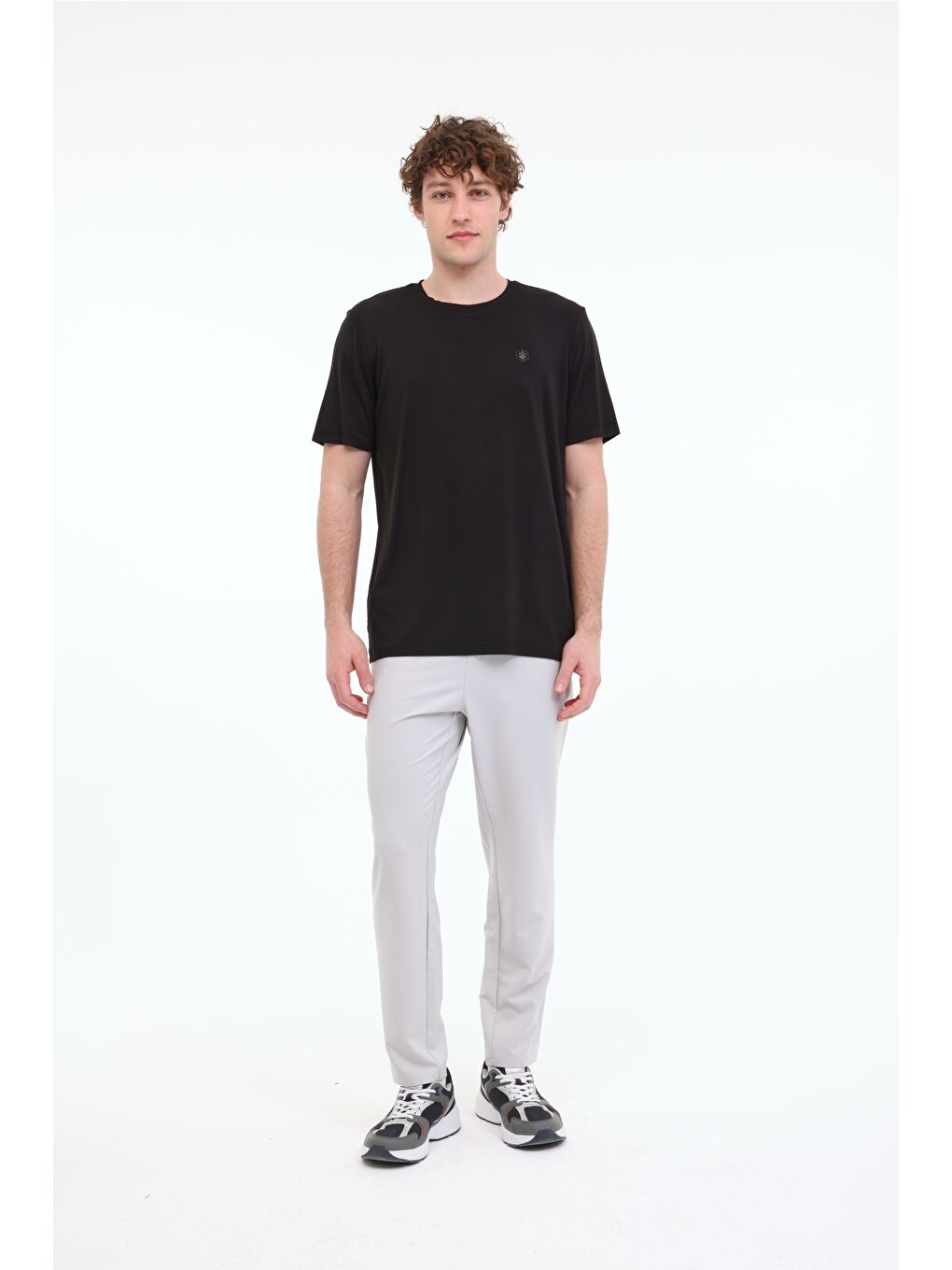 ML BAMBO 11BAM01 5FX Siyah Erkek Kısa Kol T-Shirt-2