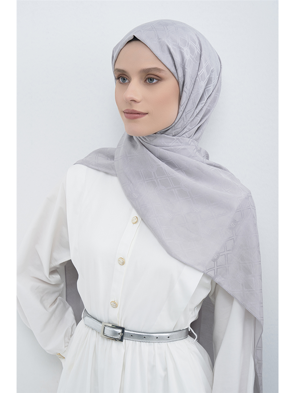 Gri Elegance P3000 Şal 23-2