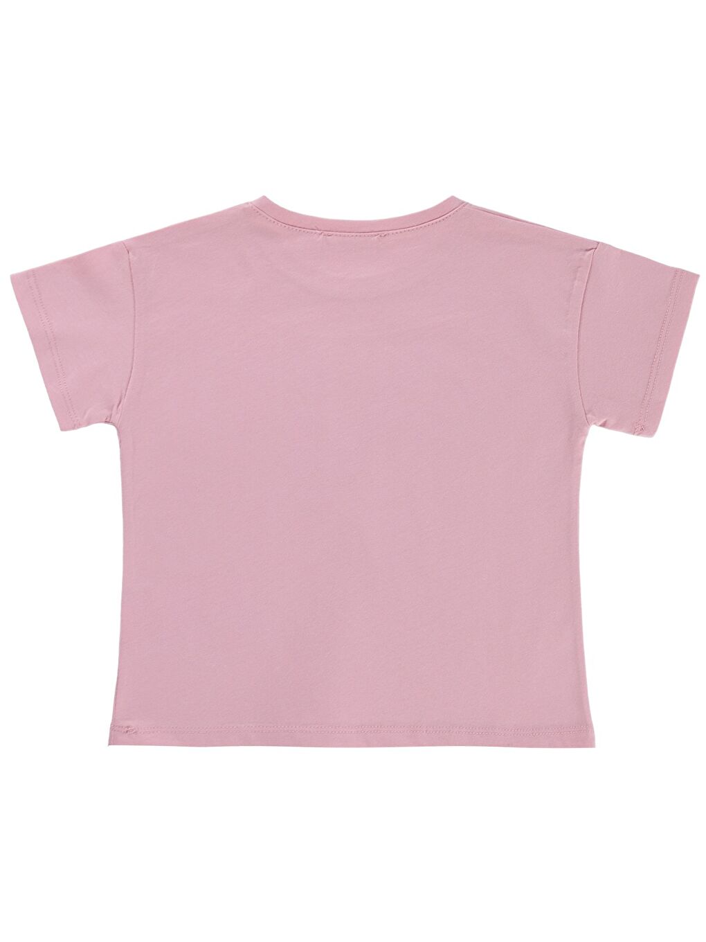 Girls 2-5 Yaş Tişört - Pembe-1