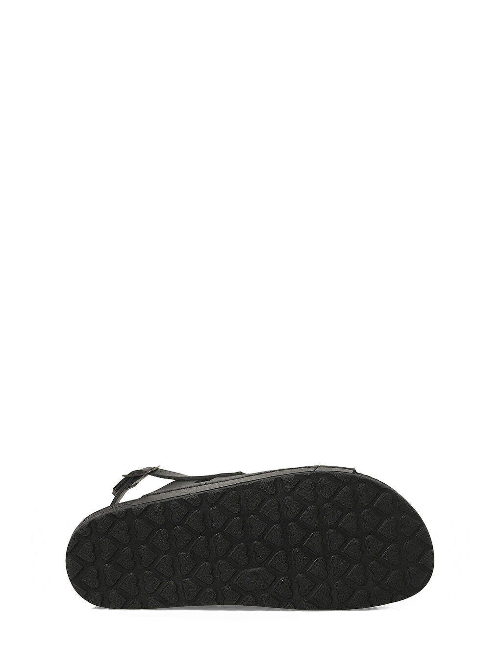 167208.Z6FX Siyah Kadın Düz Sandalet-5