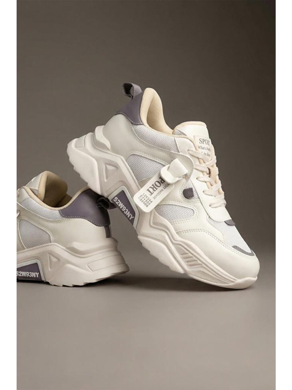 Bej DS.PMD239K2051 Sneaker Günlük Spor Ayakkabı 2025 Kadın-1