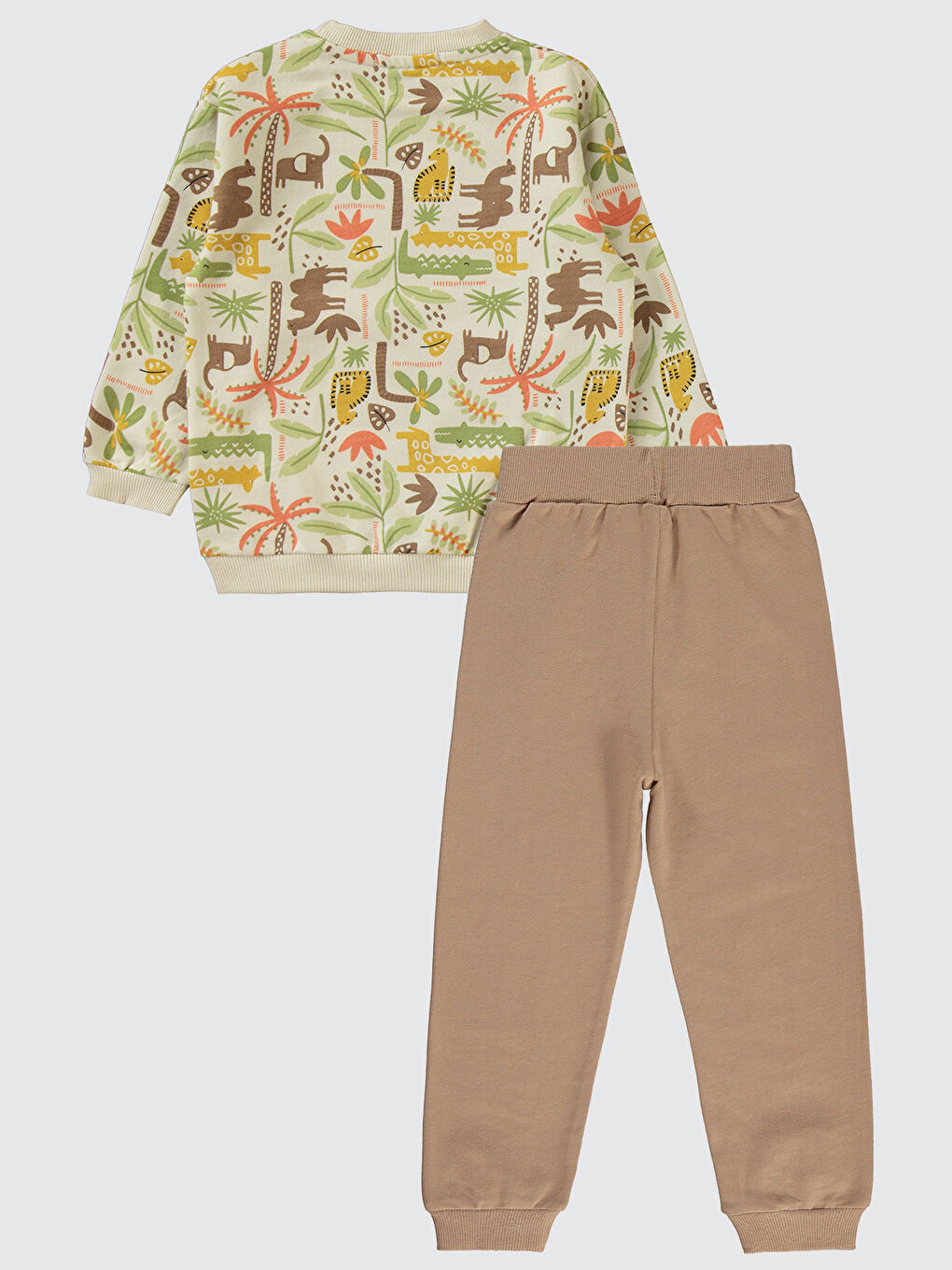 Kahverengi Boys Erkek Çocuk Eşofman Takımı 2-5 Yaş Kahve-1