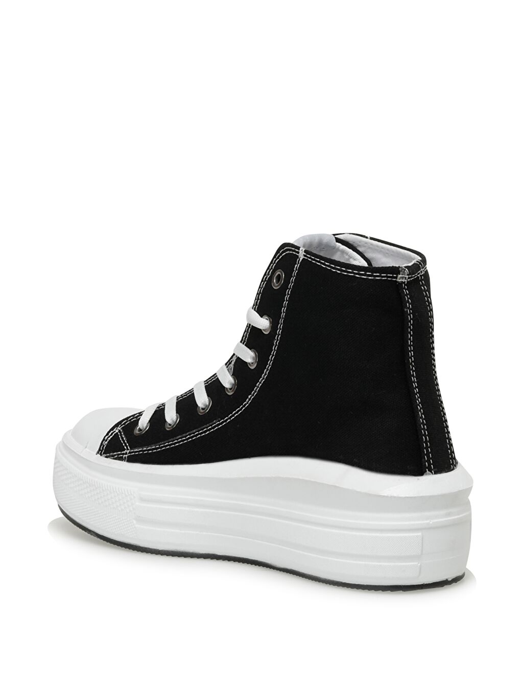ELLA HI W 3FX Siyah Kadın High Sneaker-2