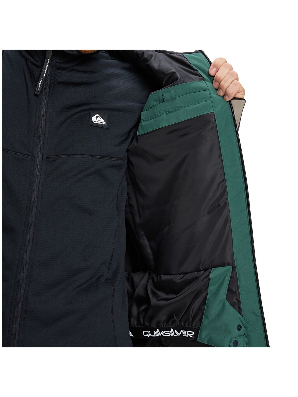 Dawson Jk Erkek Yeşil Snowboard Kayak Montu-3