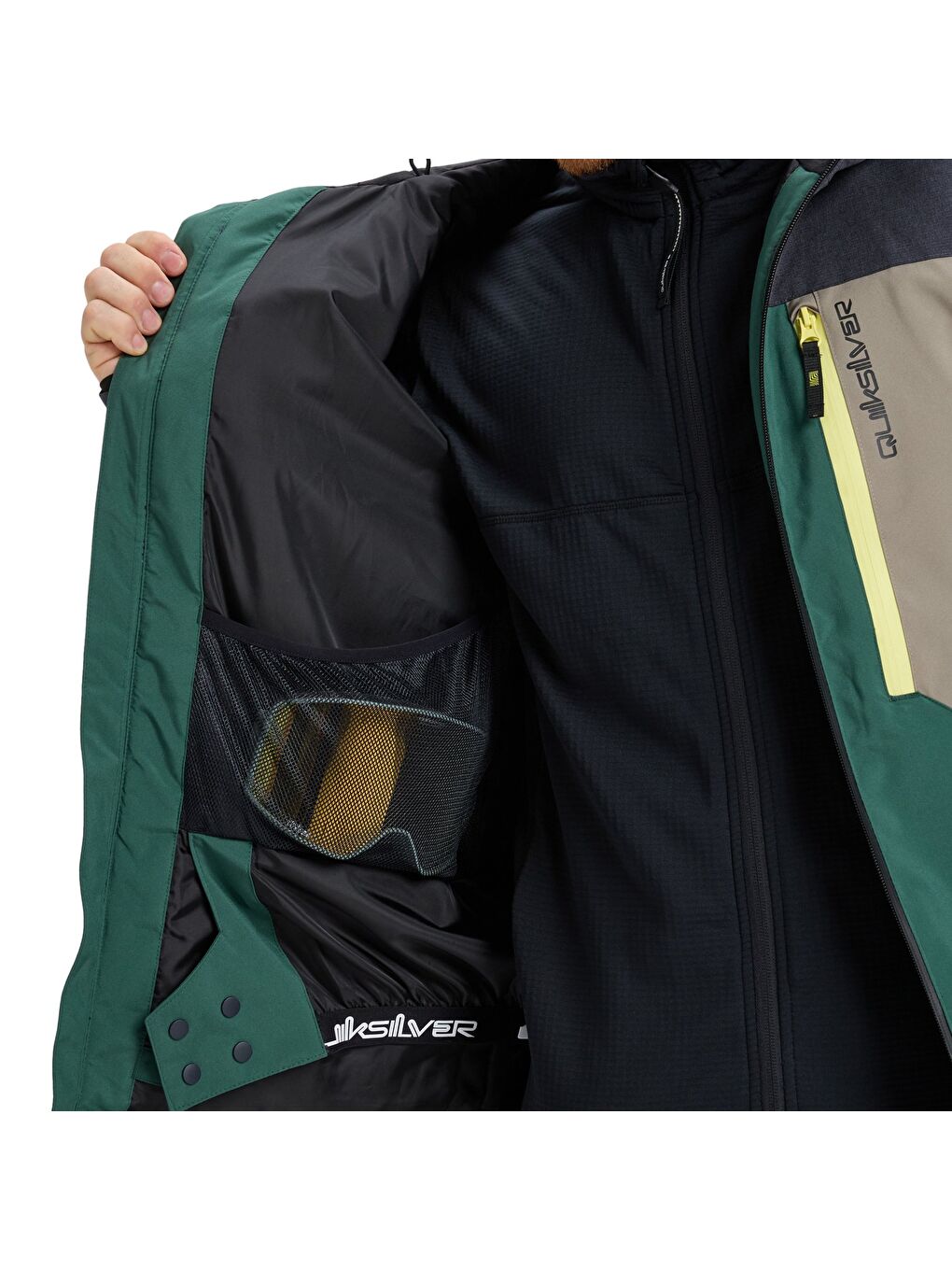 Dawson Jk Erkek Yeşil Snowboard Kayak Montu-4