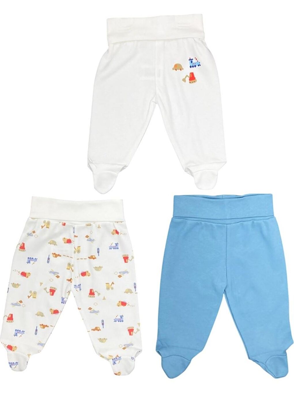 Ekru Traffic Rider Theme 3'lü Patikli Alt