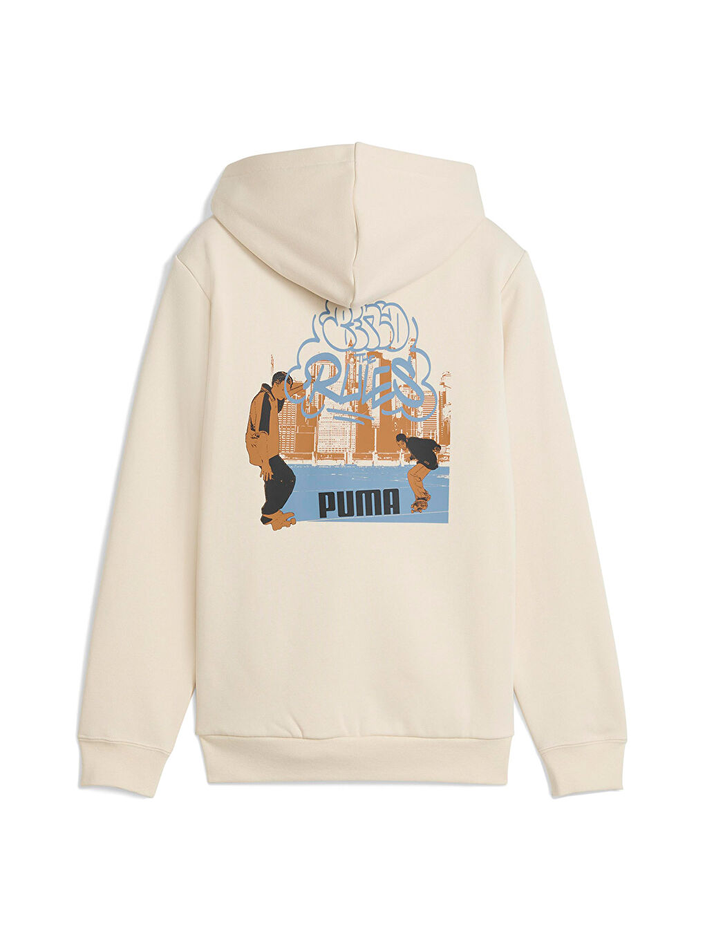 Mid 90s Full Zip Çocuk Bej Kapüşonlu Ceket-1