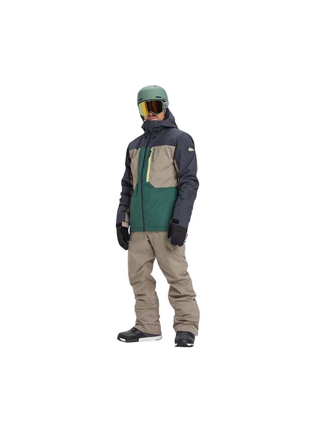 Dawson Jk Erkek Yeşil Snowboard Kayak Montu-6