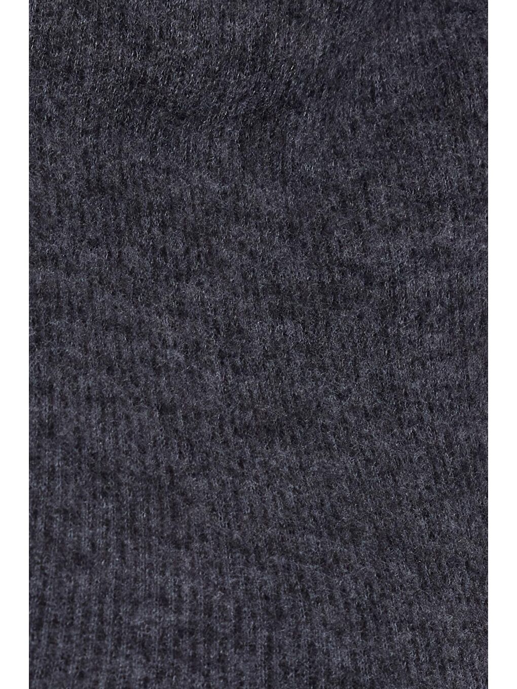 Kadın Slim Fit Dar Kesim Bisiklet Yaka Antrasit Elbise-5