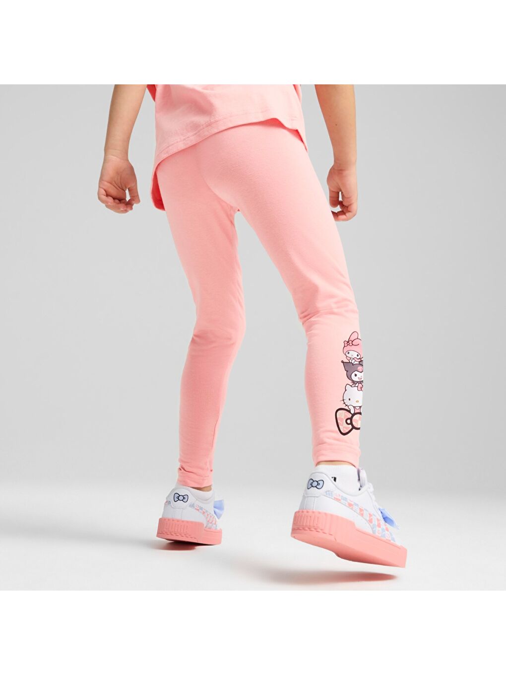 X Hk&Fr Kız Çocuk Pembe Tayt-2