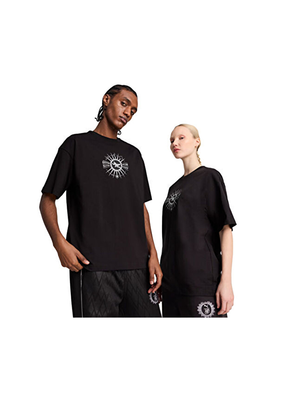 Puma X Harry Potter Tee Unisex Günlük Tişört 63009201 Siyah