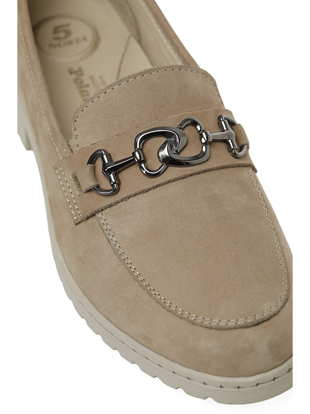 Bej 105077.Z6FX Vizon Kadın Loafer-6
