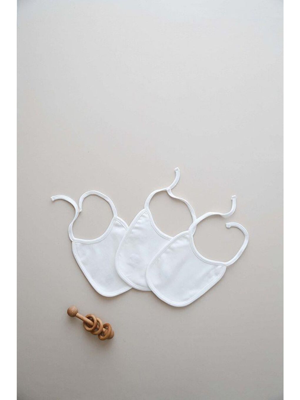 3Lü Biyeli Bebek Önlüğü 0-3 Ay Model 1-7