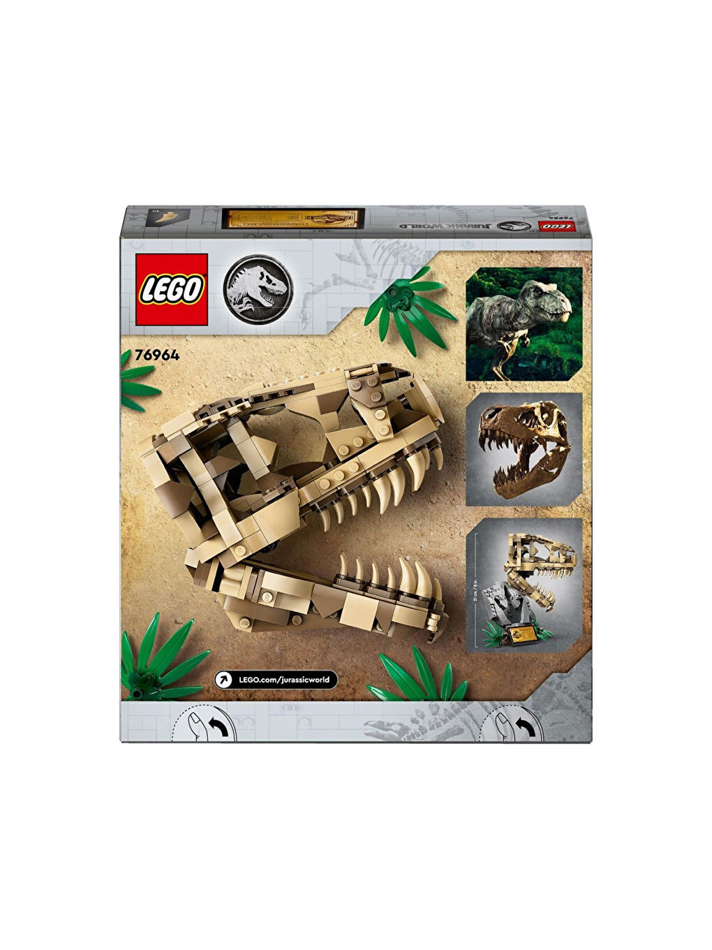 Jurassic World Dinozor Fosilleri: T. Rex Kafatası 76964-2