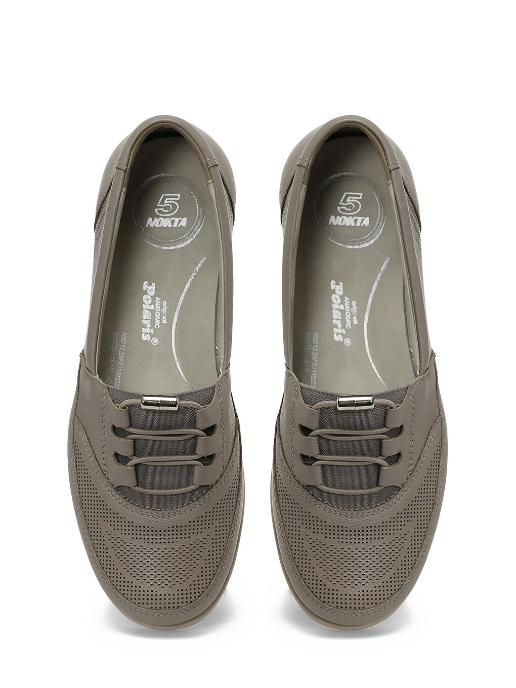 Bej 105712.Z6FX Vizon Kadın Düz Ayakkabı-3