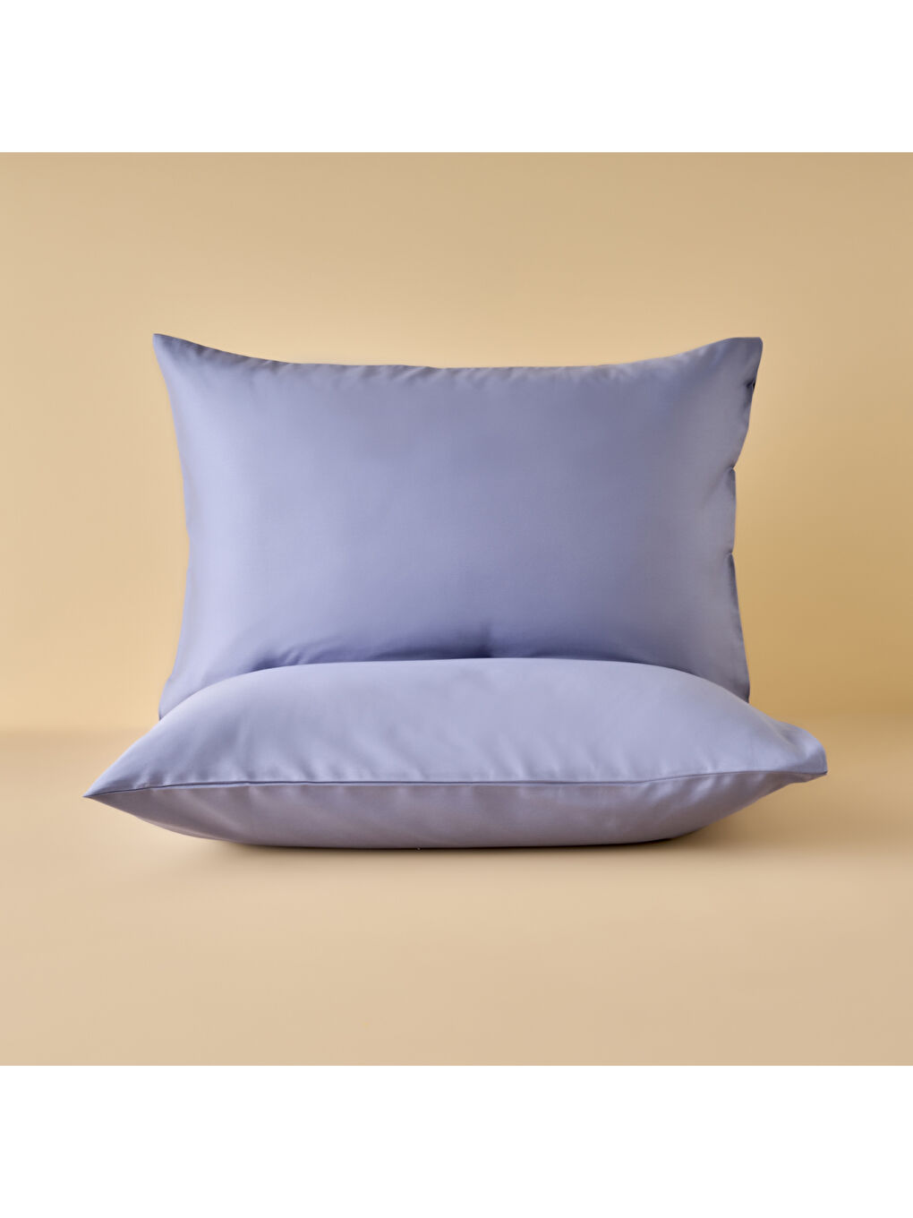 Bella Maison %100 Pamuk Saten Supreme 2'li Yastık Kılıfı Mavi (50x70 cm)