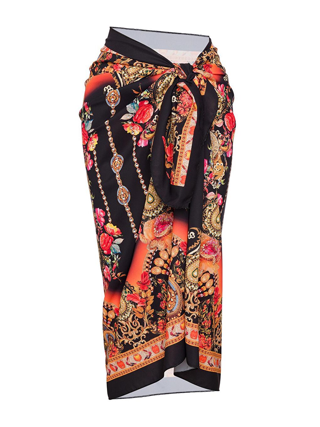 Karışık V Yaka Pareolu Mayo