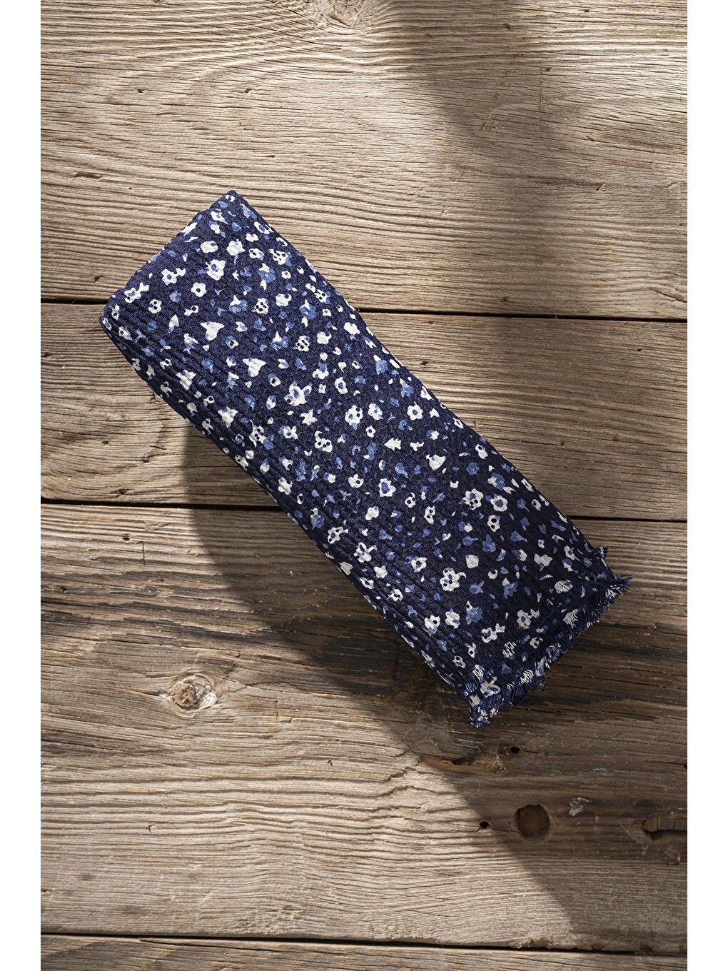 Karışık Kadın Kırışmaz Tesettür 3'lü Bürümcük Şal Paketi (Açık Gri-Lacivert-Füme)-3