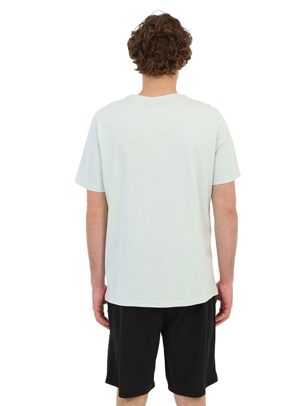 Yeşil Erkek Kısa Kol T-Shirt-1