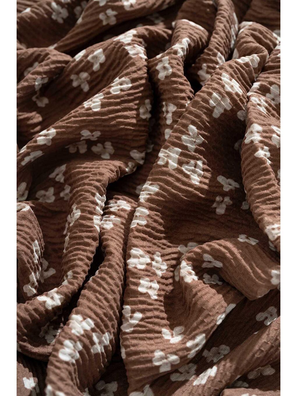 Karışık Kadın Kırışmaz Tesettür 3'lü Bürümcük Şal Paketi (Çikolata-Küf Yeşili-Açık Gri)-7