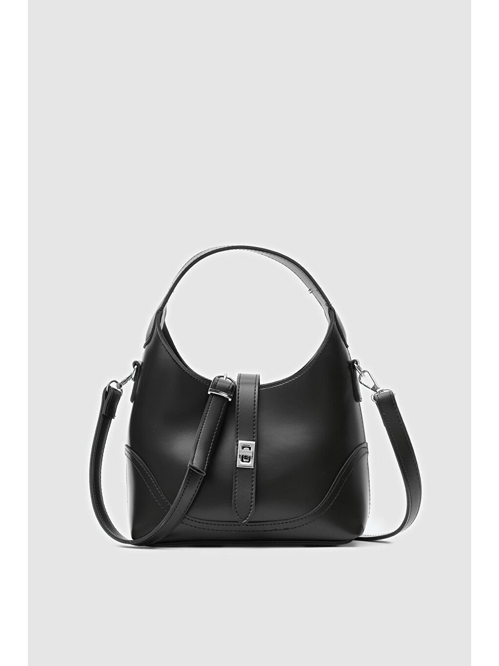 Laya El Ve Çapraz Çanta Siyah-1