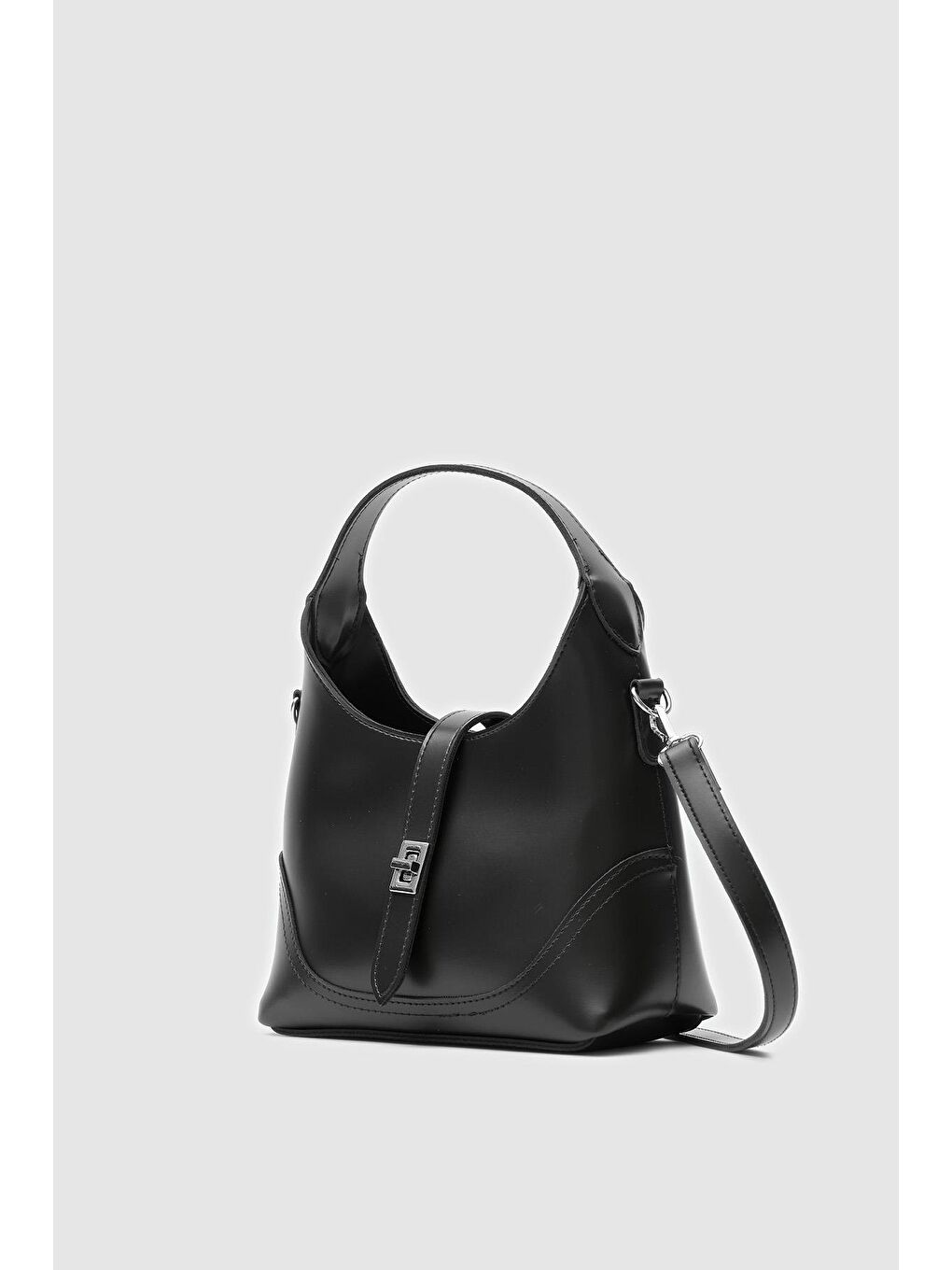 Laya El Ve Çapraz Çanta Siyah-2