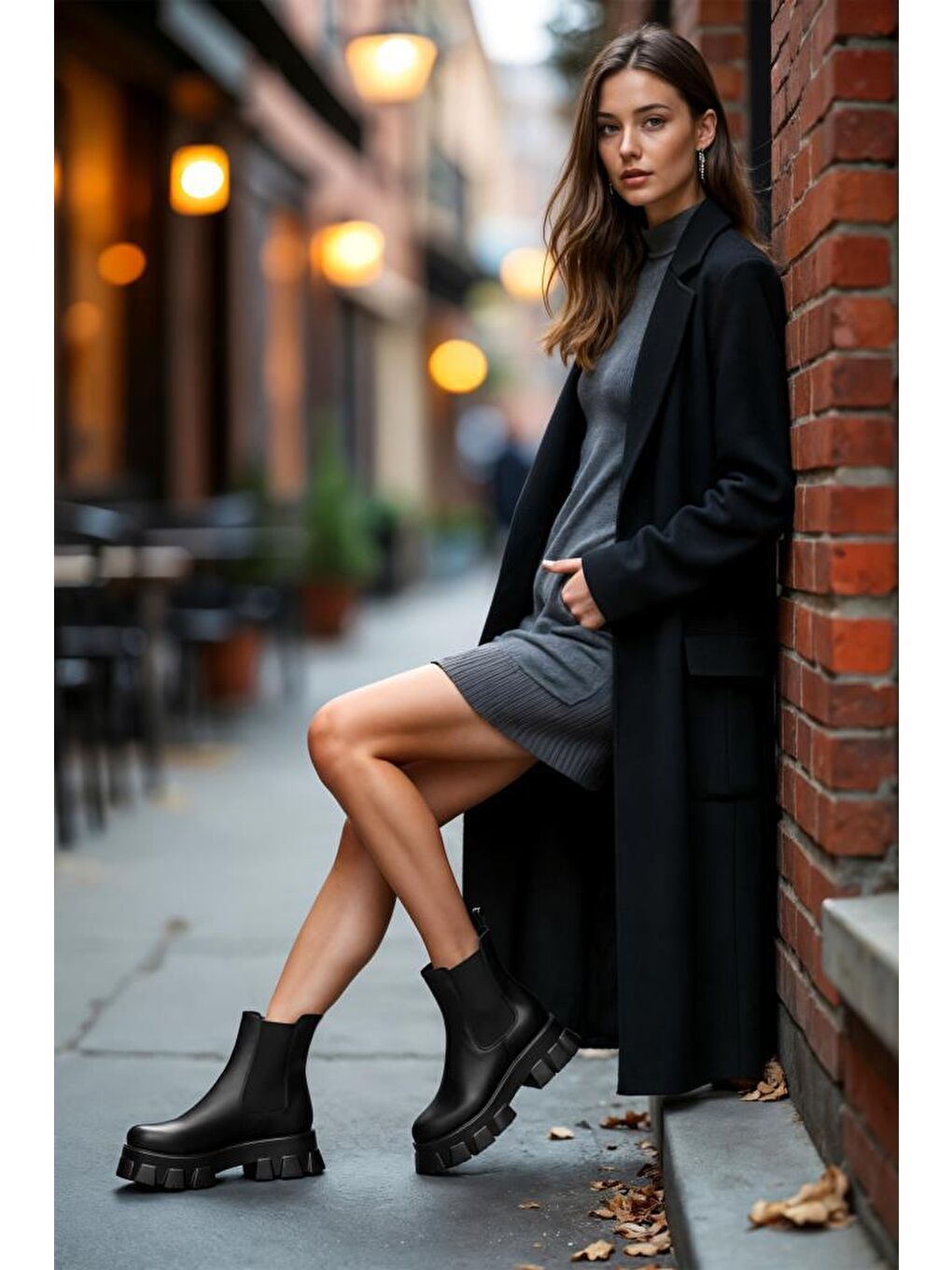 Siyah DS Aspen Günlük Kadın Bot 2025-2