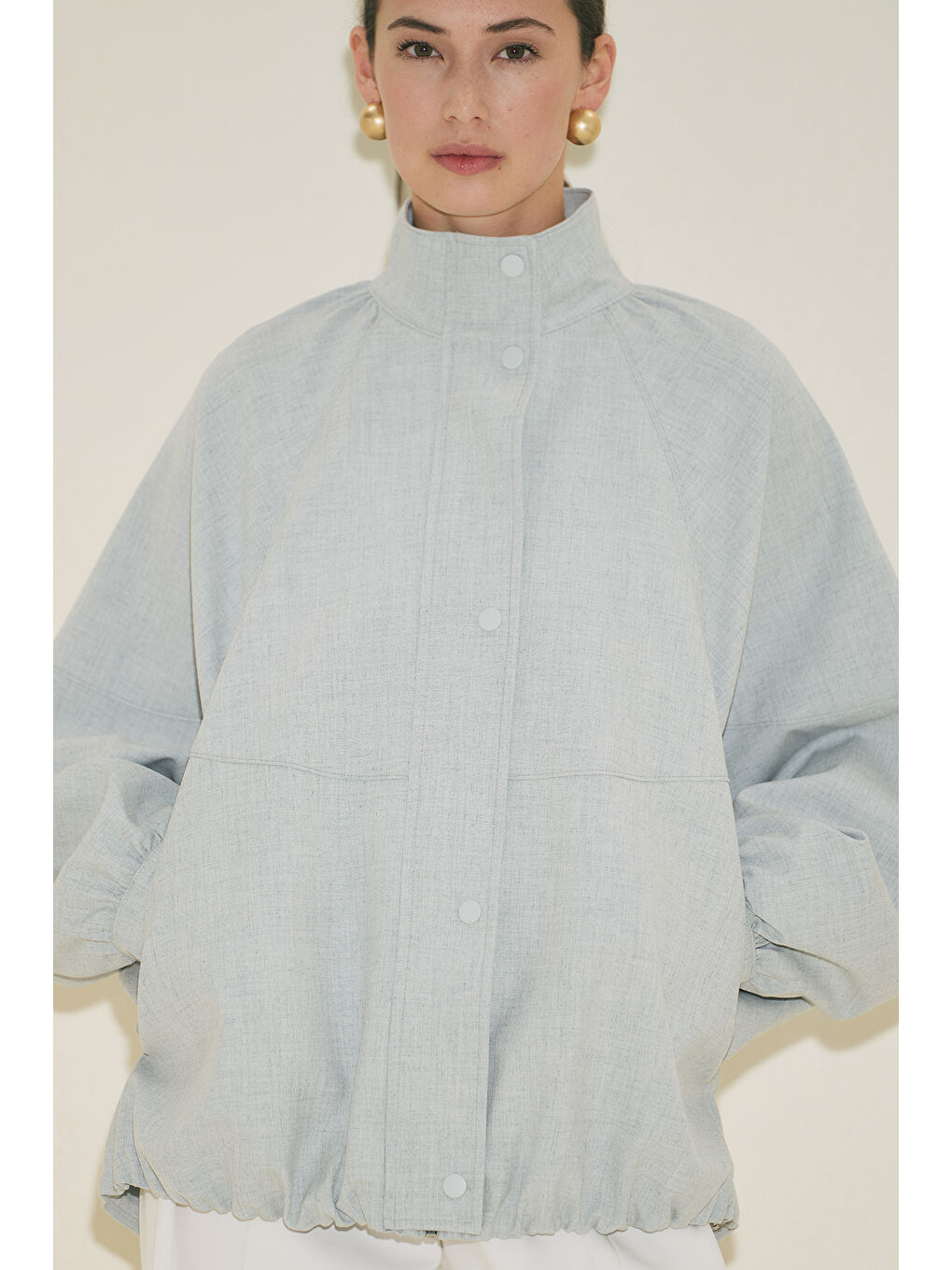 Premıum Bomber Ceket Mavi