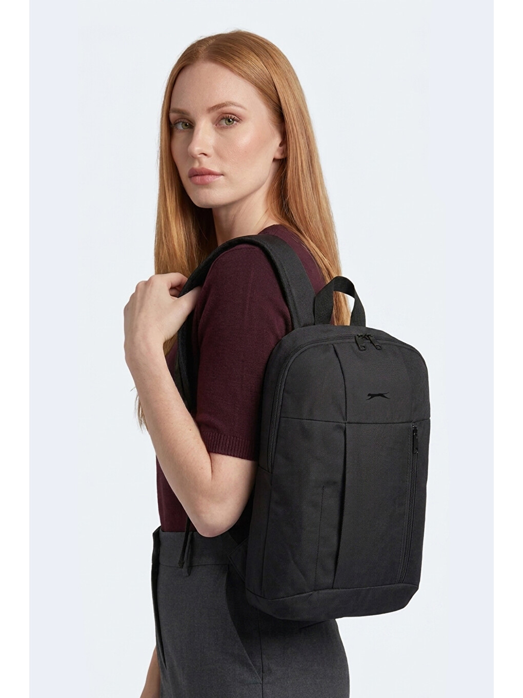 Gaver I Unisex Siyah Sırt Çantası-2