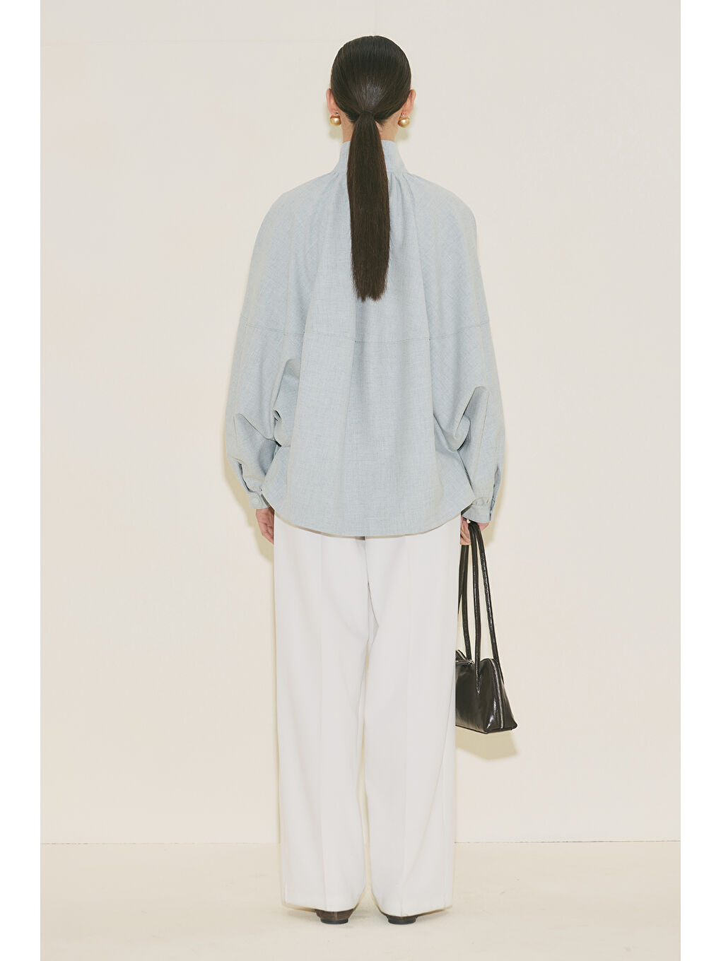 Premıum Bomber Ceket Mavi-1