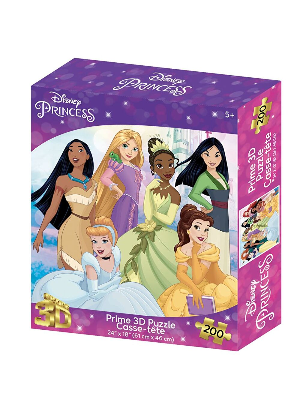 Prime 3D Disney Princess Puzzle 200 Parça 32567