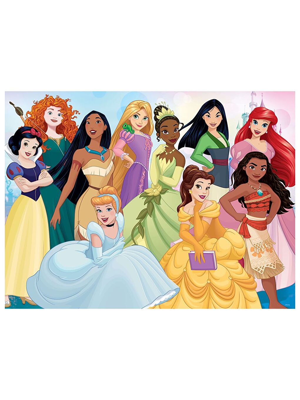Prime 3D Disney Princess Puzzle 200 Parça 32567 - 1