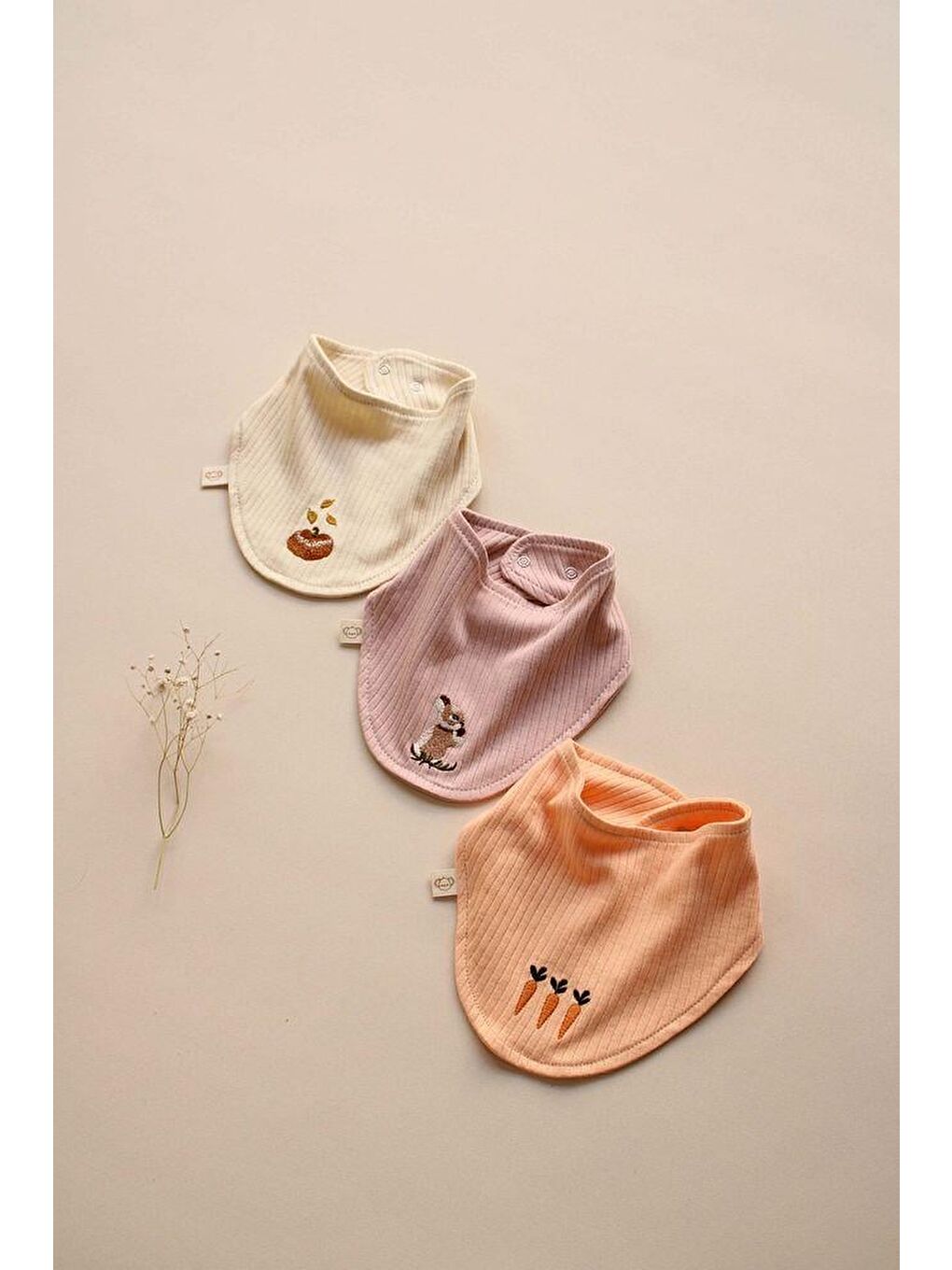 3Lü Nakışlı Fular Önlük Model 4-6