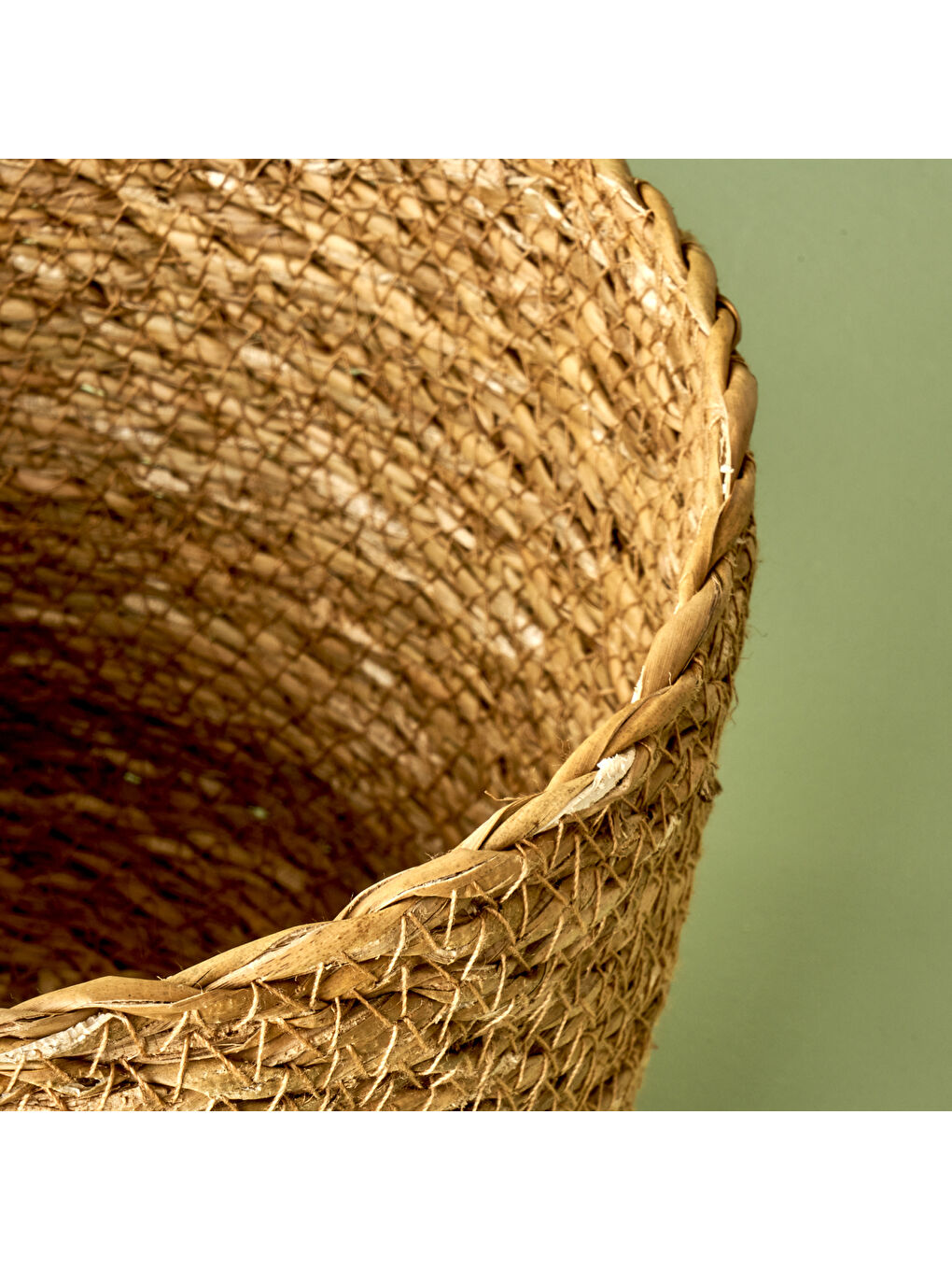 Bej Loess Hasır Sepet 3'lü Naturel-4