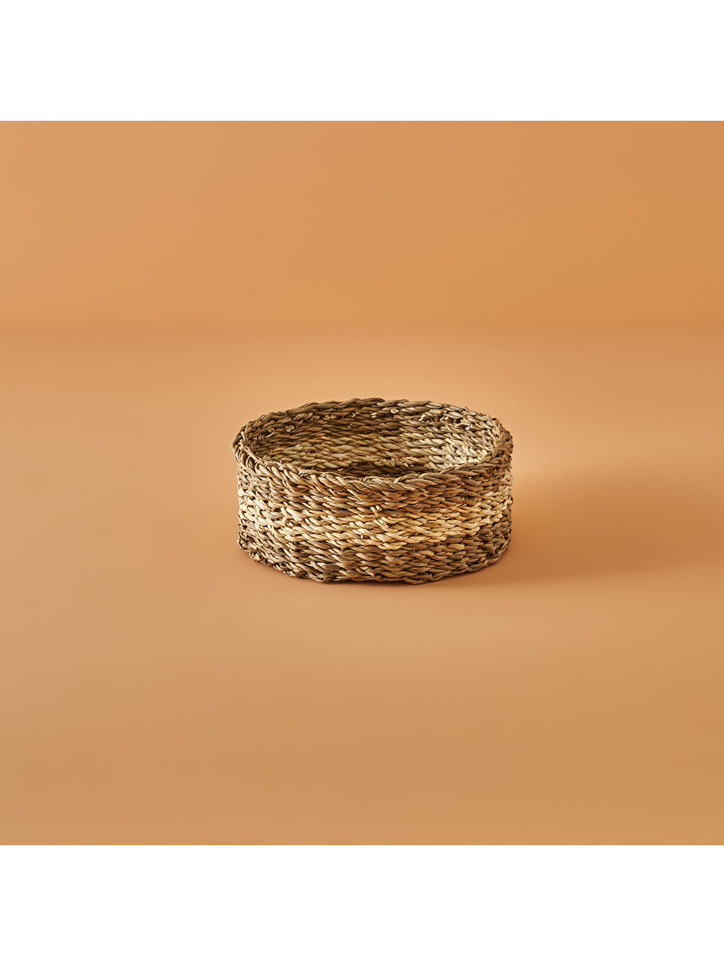 Bej Lucia Yuvarlak Hasır Sepet 3'lü Naturel-2