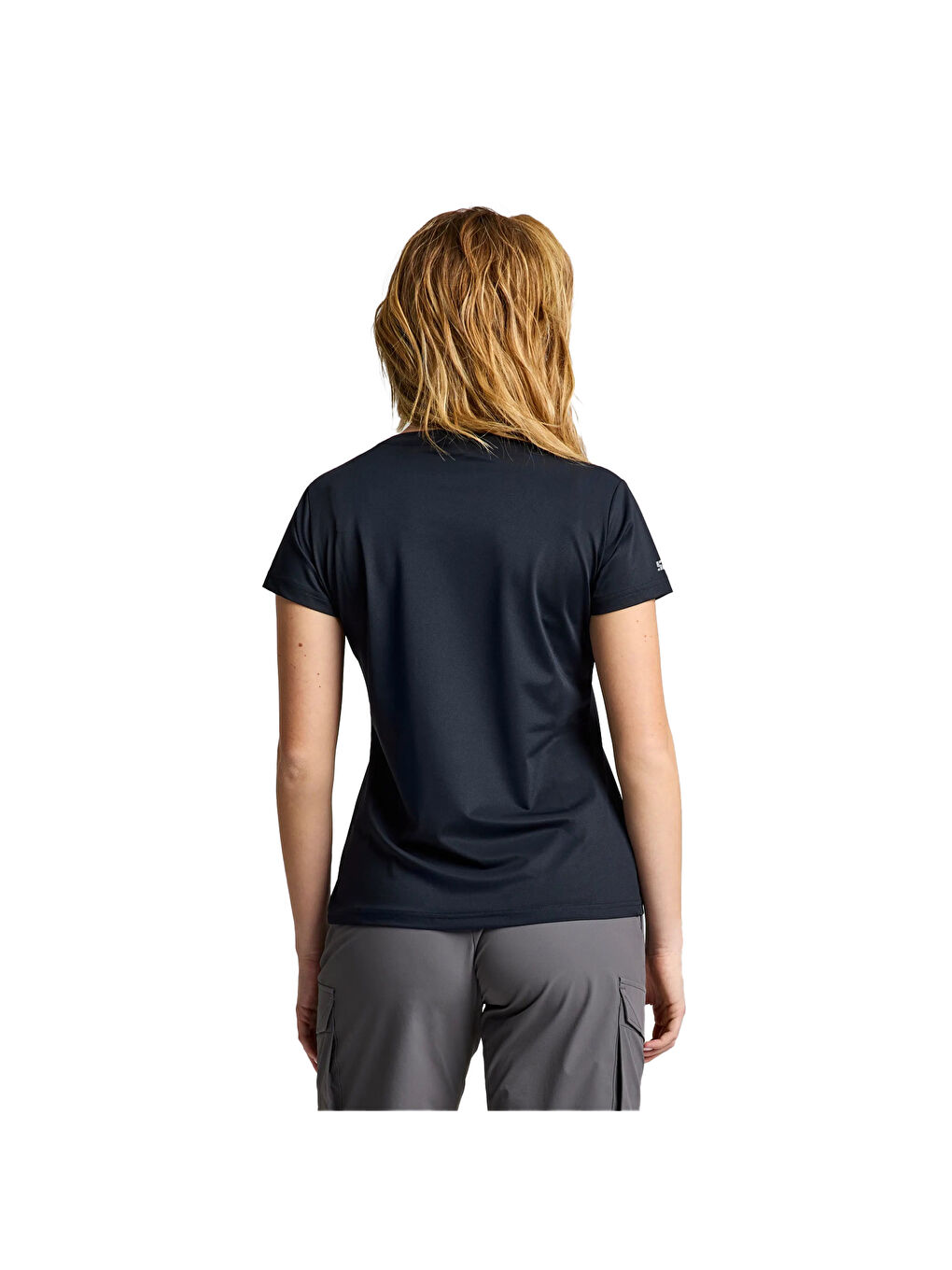 Ws Tech Pique Kadın Beyaz Tişört-4