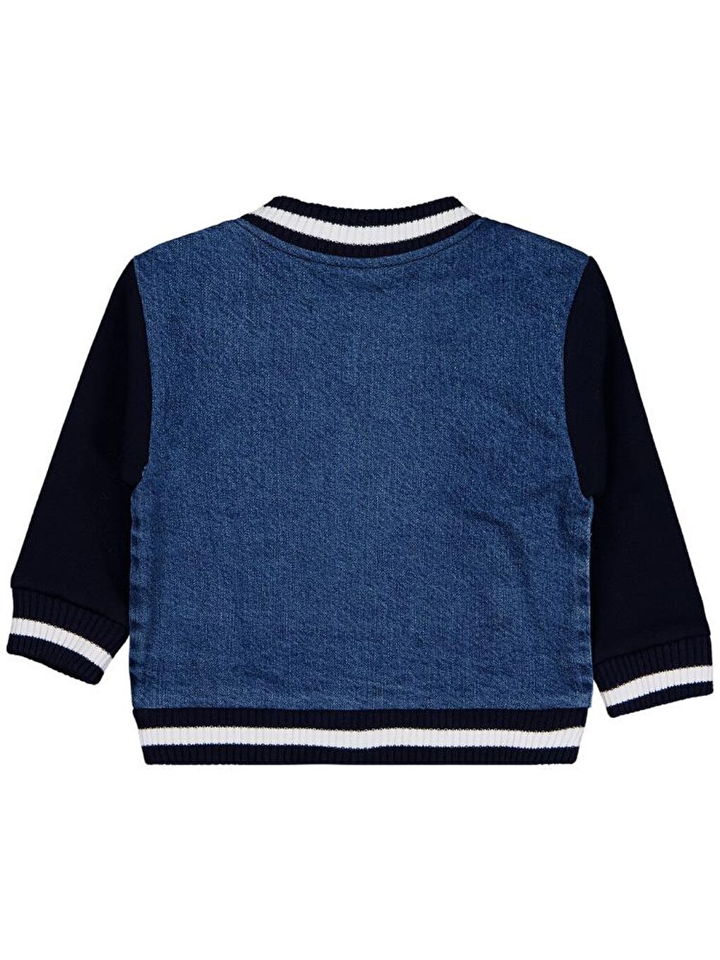 Baby Ayıcık Nakışlı 9-18 Ay Ceket - Mavi 18-24 Ay-1