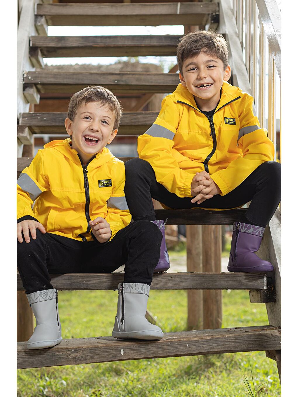 Smart Walker Cool Boots Süper Mat Havalı Gri Barefoot Çocuk Bot-4