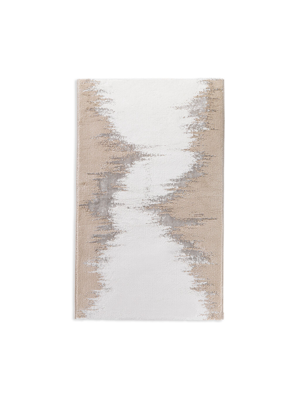 Home Natural 2’li Pamuk Floş Banyo Paspası 60x100 / 40x60 Cm - Bej-1