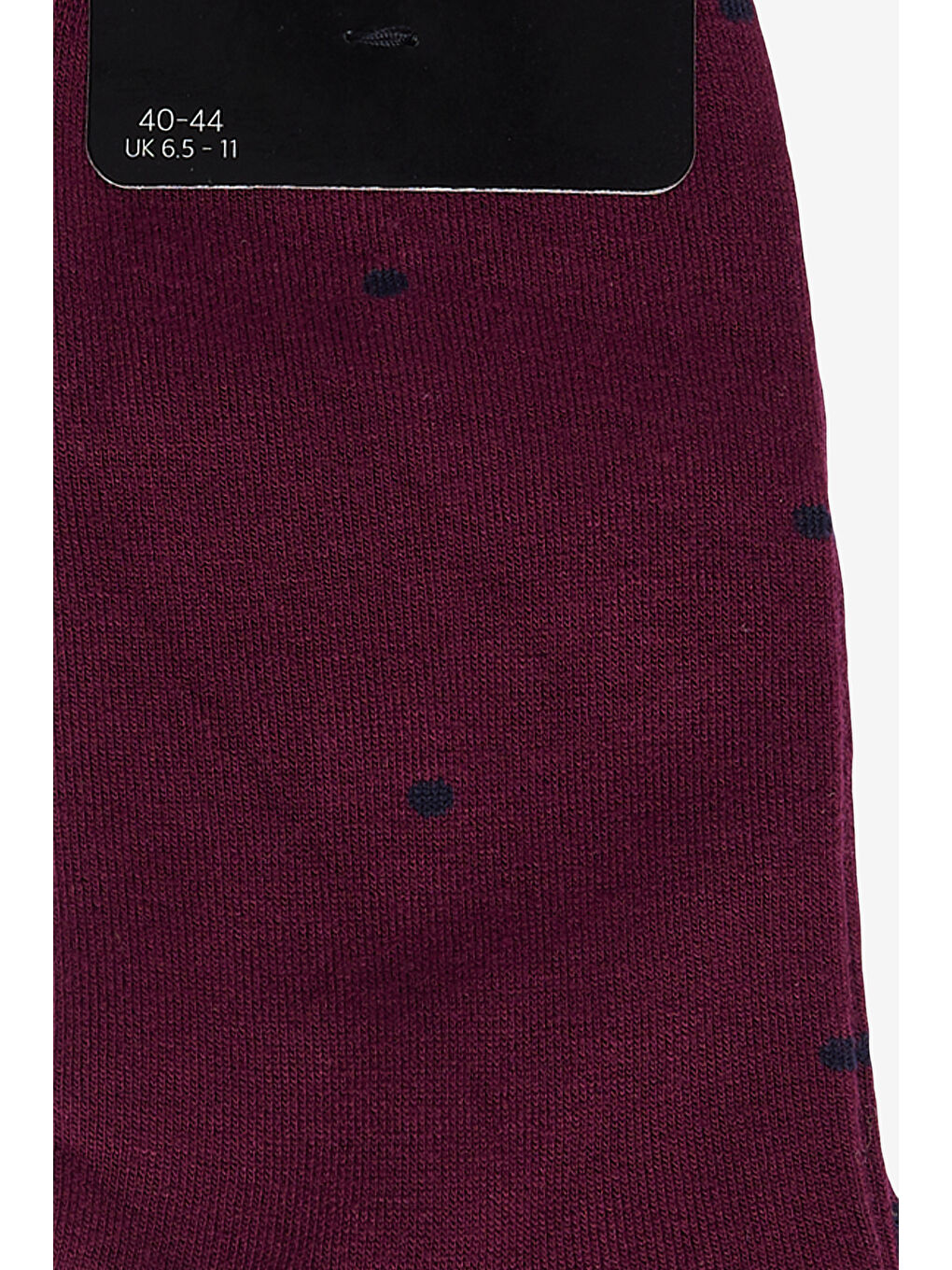Erkek Bordo-Lacivert Desenli Bordo Lacivert Bambulu Casual Çorap-1