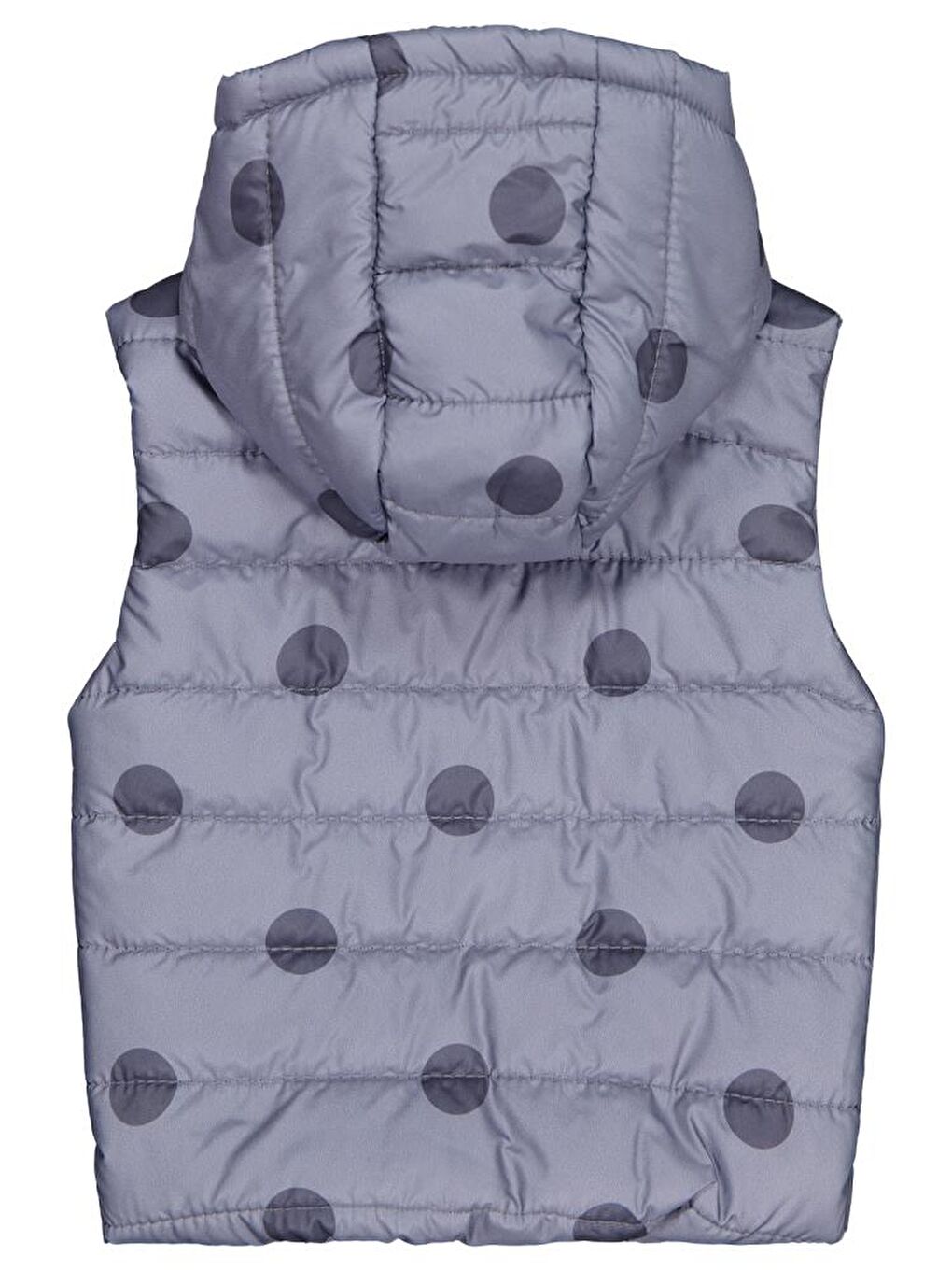 Antrasit Girls Puan Baskılı 2-5 Yaş Yelek - Gri 3-4 Yaş-2