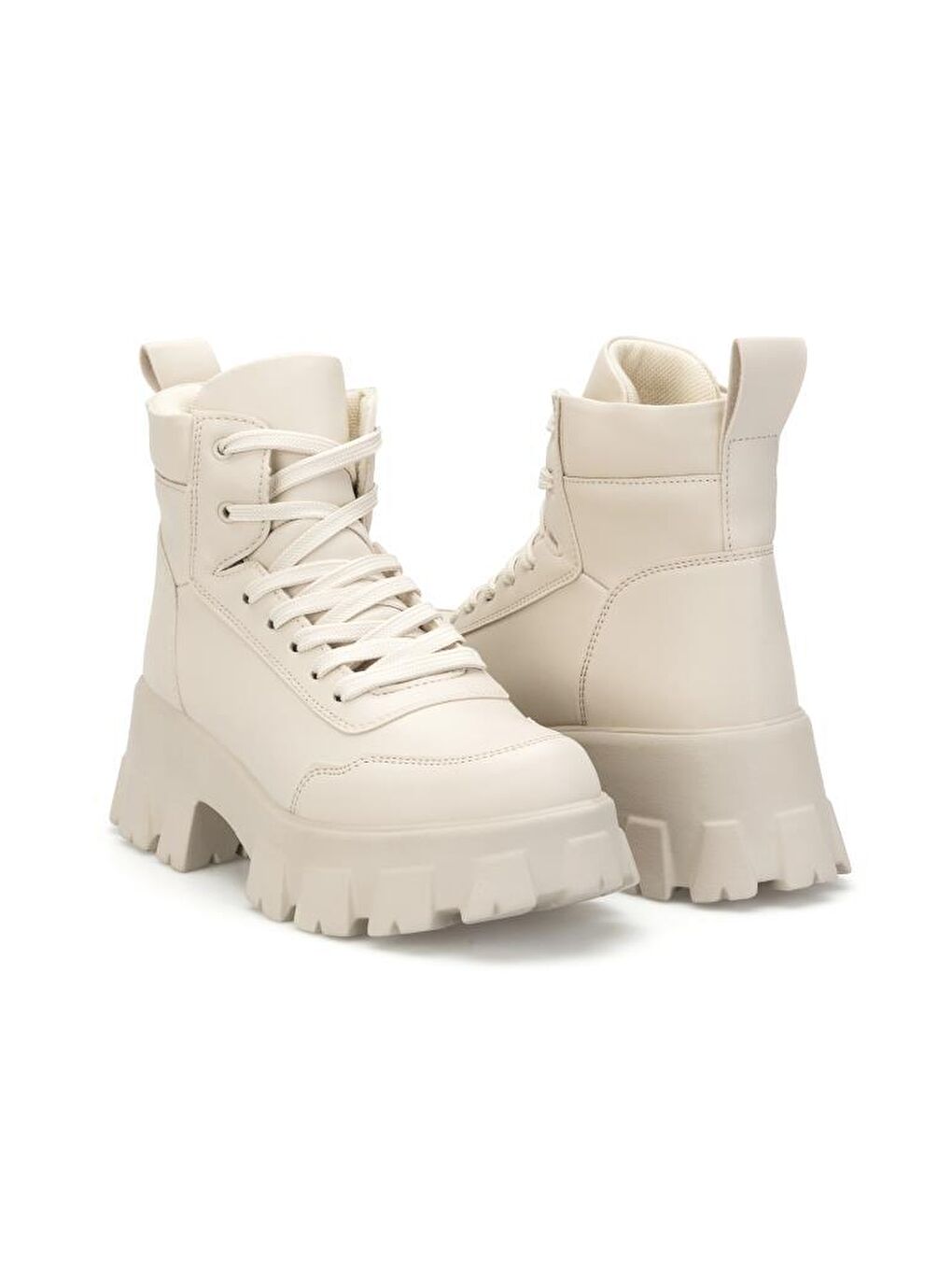 Bej Lucy Kadın Günlük Bot Ayakkabı 2026-1