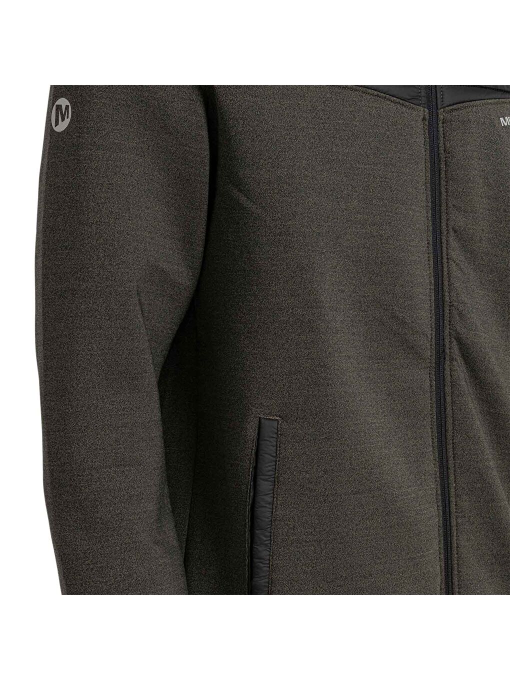 Jim Erkek Yeşil Fermuarlı Sweatshirt-3